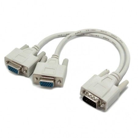 CABLE VGA (M) A 2 VGA (H) Y (NA) MANHATTAN