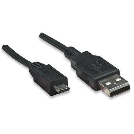 CABLE USB MANHATTAN V2.0 A-MICRO B 0.5M
