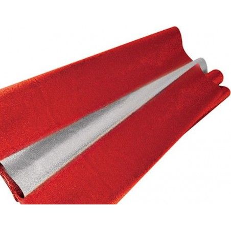 PAPEL METALICO GOFRADO GALAS 65X65 CM RO 25601