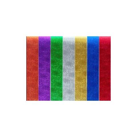 PAPEL METALICO GOFRADO GALAS 65X65 CM VE 25601