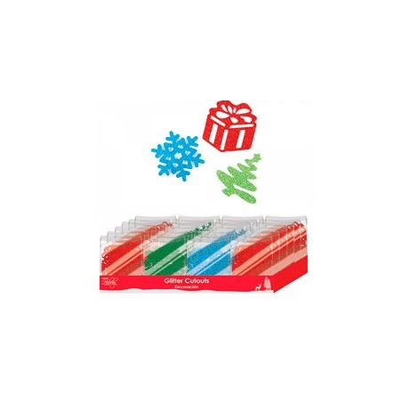 ADORNO FIGURAS NAV FLOMO XO2817 3D GLITTER 2 DIS 142901