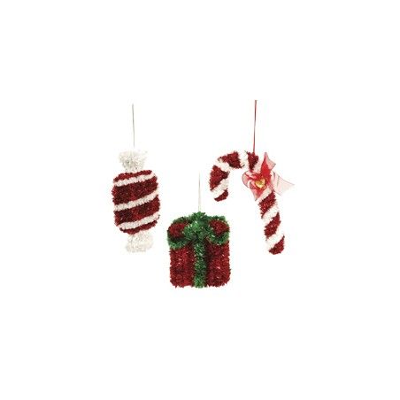 ADORNO NAV. COLGANTE FLOMO XO2715 CARAMELO 19X33CMS