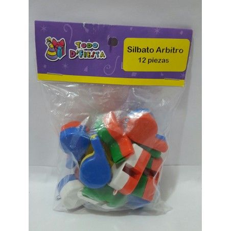 SILBATO GRANDE ARBITRO TODO D FIESTA BOLSA C/12