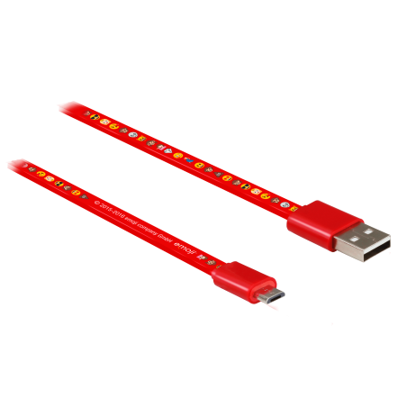 CABLE ACTECK USB-MICRO USB COLECCION EMOJI