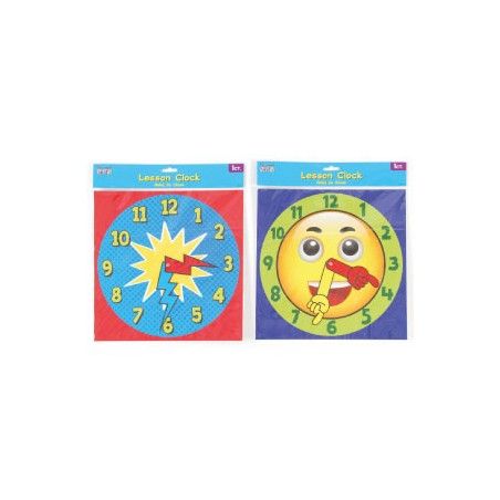 ADORNO FIGURAS FLOMO TB437 30*30CM RELOJ 2 DISEÑOS 104748