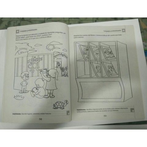 CUADERNO ILUMINAR LAROUSSE 110458 PREESCOLAR 1 6271 142127