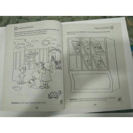 CUADERNO ILUMINAR LAROUSSE 110458 PREESCOLAR 1 6271 142127