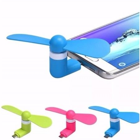 ABANICO CON ENTRADA MICRO USB