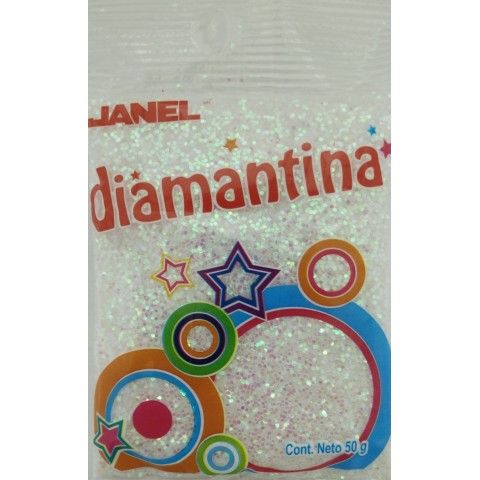 DIAMANTINA 50GR JANEL HEXAGONAL NACARADA HC40 69134