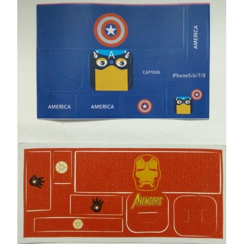 STICKERS PARA CUBO DE CARGADOR IPHONE