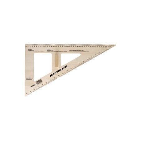 ESCUADRA DE MADERA 30/60 BARRILITO RM2 EN BOLSA 45110