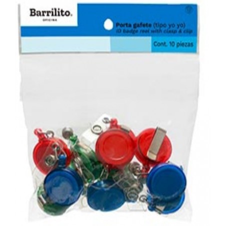 CORDON INDIVIDUAL PORTAGAFETE BARRILITO CAI504 RETRACTIL YOYO 75248