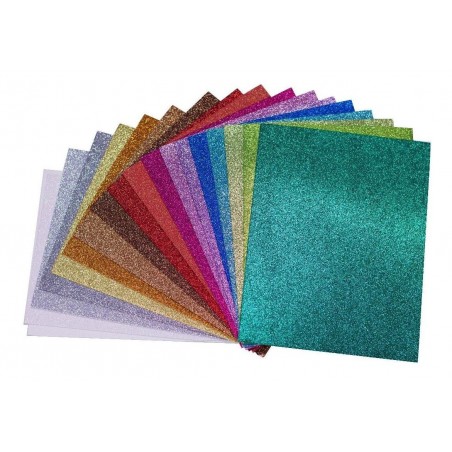 FOAMY T/CARTA BARRILITO C/DIAMANTINA V/COLORES 103041 103029