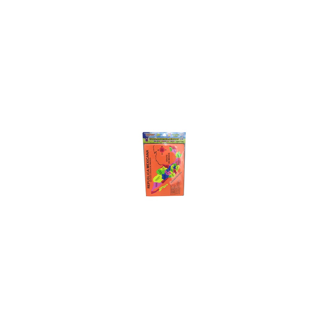TABLA DE FOAMY PASCUA REP. MEXICANA T/CTA 6TAB MEXICO 103064