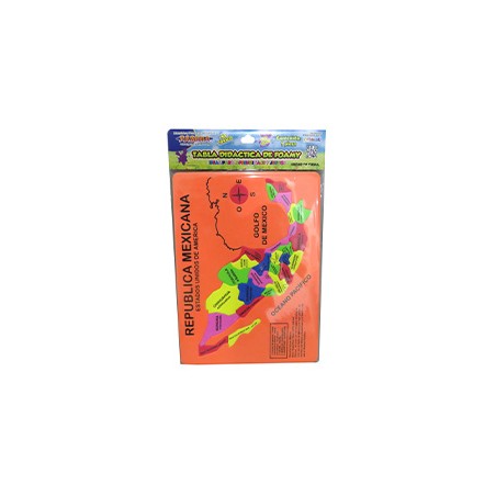 TABLA DE FOAMY PASCUA REP. MEXICANA T/CTA 6TAB MEXICO 103064