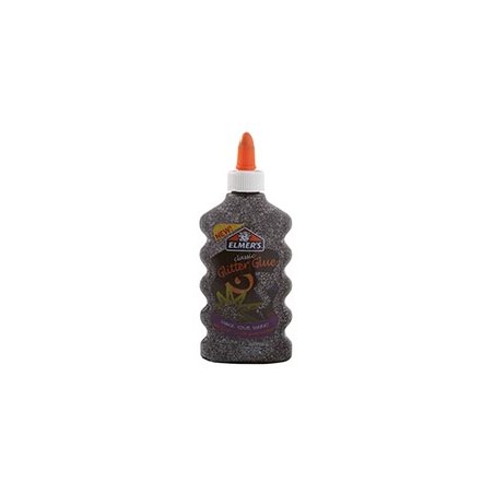PEGAMENTO ESCOLAR ELMER´S NEGRO GLITTER 177ML (6OZ)147310