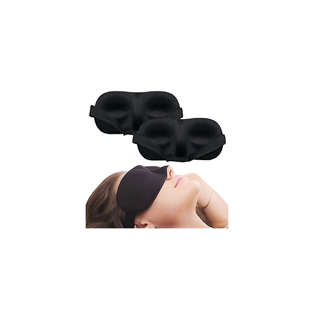 ANTIFAZ 3D PARA DORMIR CON CORREA