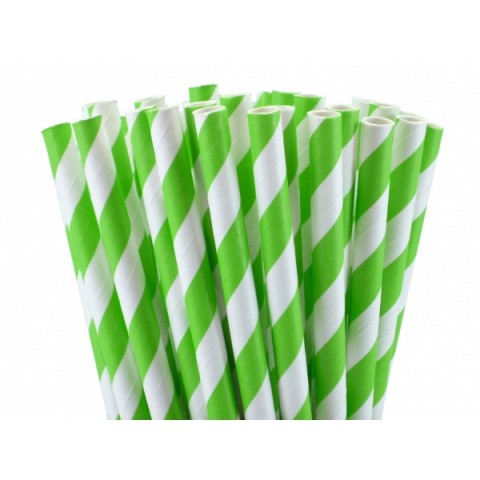POPOTES DE PAPEL VERDE C/12 137779