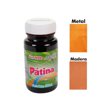 REPUJADO PATINA MYLIN NARANJA FM 7922