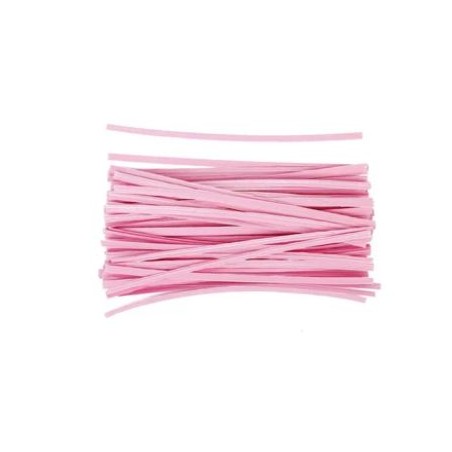 ALAMBRES TWIST 12CM COLOR FUCHSIA FM 2493