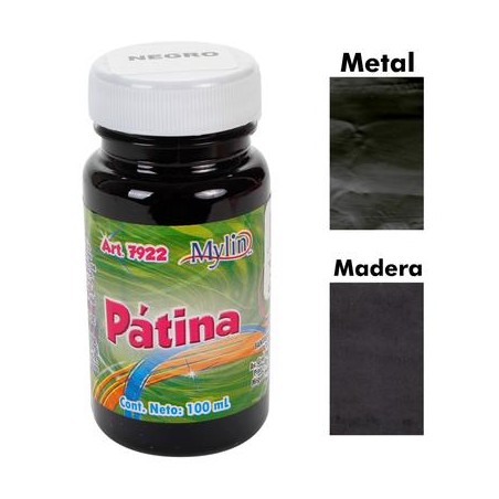 REPUJADO PATINA MYLIN NEGRO FM 7922