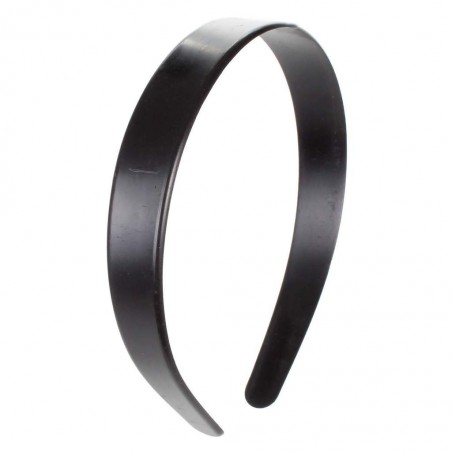 DIADEMA 20CM B/12PZA NEGRA FM 4252