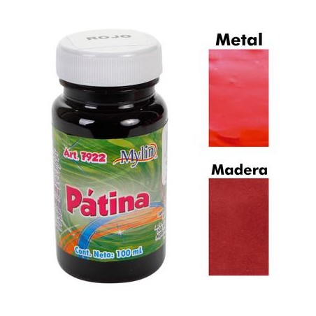 REPUJADO PATINA MYLIN ROJO FM 7922