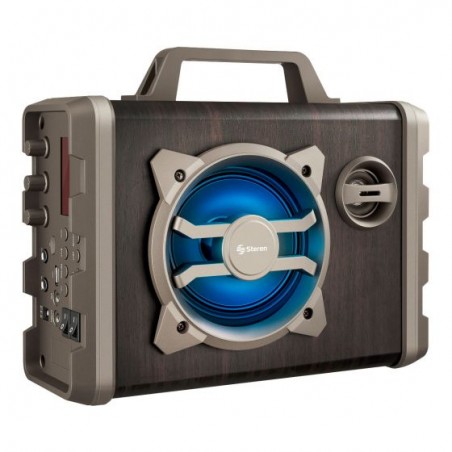 AMPLIFICADOR DE 350 WPMPO BT C/BAT RECAR Y LUZ LED AMP-022BT