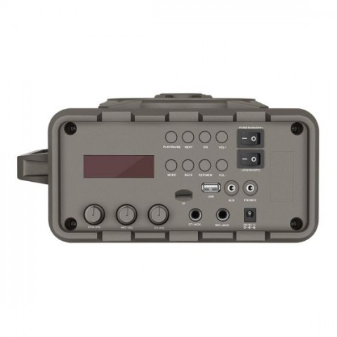 AMPLIFICADOR DE 350 WPMPO BT C/BAT RECAR Y LUZ LED AMP-022BT
