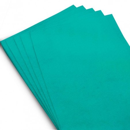 FIELTRO TURQUESA P/MANUALIDADES ROYAL 22.8 X 30.4 133484