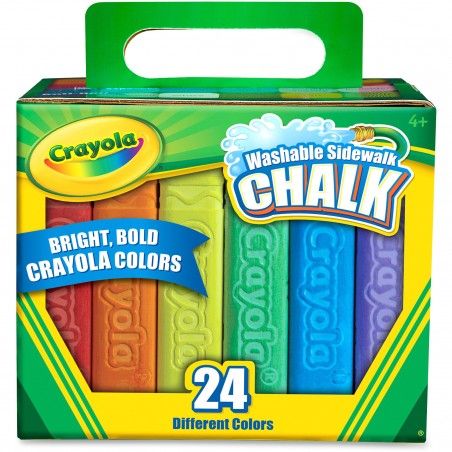 GIS GIGANTE C/24 CRAYOLA 51-2024 SURTIDOS     049524