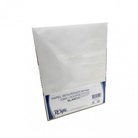 PAPEL SEGURIDAD UNISEGURIDAD 21.5 X 28 CMS BLANCO 62111