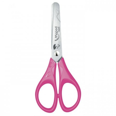 TIJERA ESCOLAR AC. INOX. MAPED 464355 ZURDA ESSENTIALS 13CMS 49644