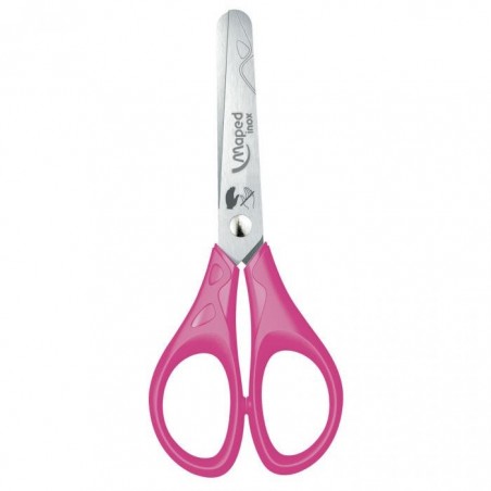 TIJERA ESCOLAR AC. INOX. MAPED 464355 ZURDA ESSENTIALS 13CMS 49644