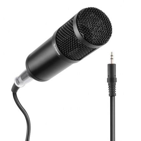MICROFONO PROFESIONAL DE CONDENSADOR C/FILTRO Y SUSP MIC-650