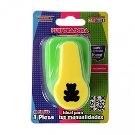 PERFORADORA DE FIGURAS PASCUA CHICA P/FOAMY 16MM OSO 67513