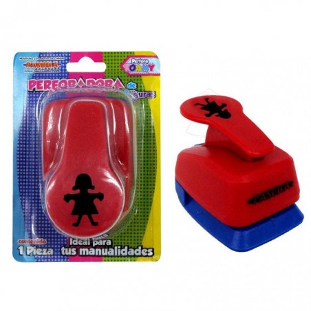PERFORADOR DE FIGURAS PASCUA GRANDE P/FOAMY NIÑA 67514