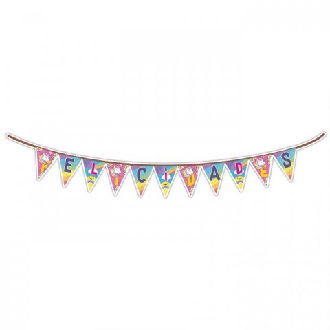 KIT DECORACION PAYASO UNICORNIO C/30 GLOBOS No. 9 58079