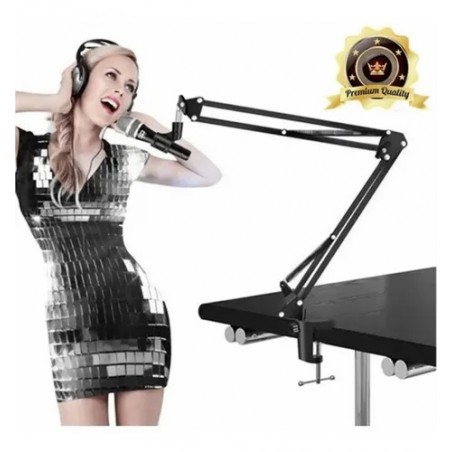 SOPORTE BRAZO MICROFONO CONDENSADOR PARA ESTUDIO GRABACION