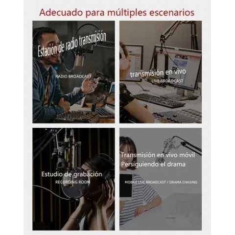 SOPORTE BRAZO MICROFONO CONDENSADOR PARA ESTUDIO GRABACION