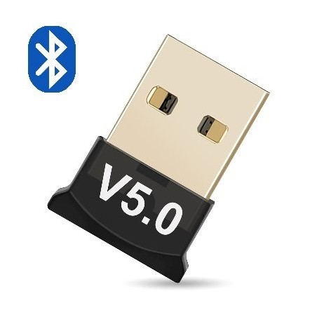 CONVERTIDOR BROBOTIX USB A BLUETOOTH V5.0 NEGRO
