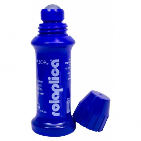 TINTA P/SELLOS AZOR 587 ROLAPLICA 60 ML. AZUL 50803