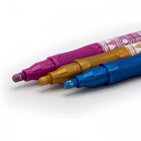 ESRUCHE PLUMONES CRAYOLA C/8 TINTA BRILLANTE 17394