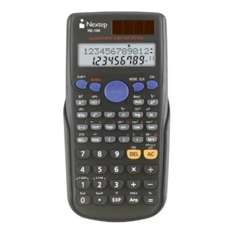 CALCULADORA NEXTEP CIENTIFICA 10+2 DIG DOBLE LINEA NE-196