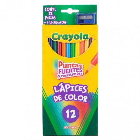 COLORES CRAYOLA 684012 LARGOS MADERA C/12 16836