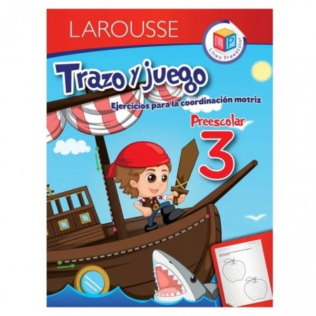 CUADERNO LAROUSSE 5076 TRAZO Y JUEGO 3 119324