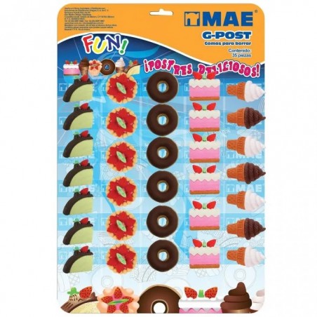 GOMA MAE FIGURA INDIVIDUAL DE POSTRES 47036