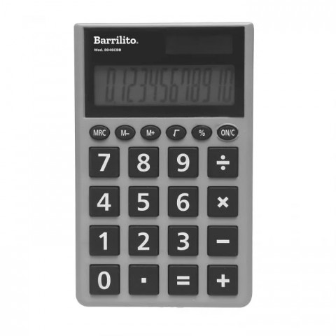 CALCULADORA DE BOLSILLO BARRILITO 8046CBB 12DIG 87290