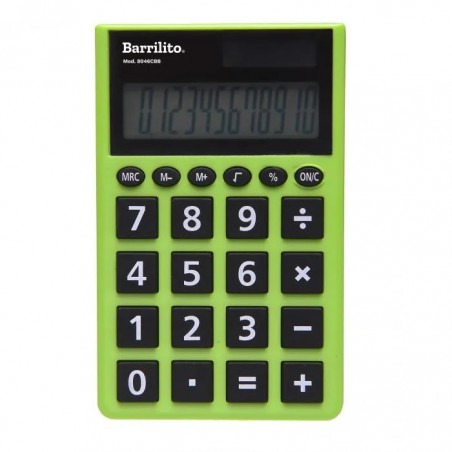 CALCULADORA DE BOLSILLO BARRILITO 8046CBB 12DIG 87290
