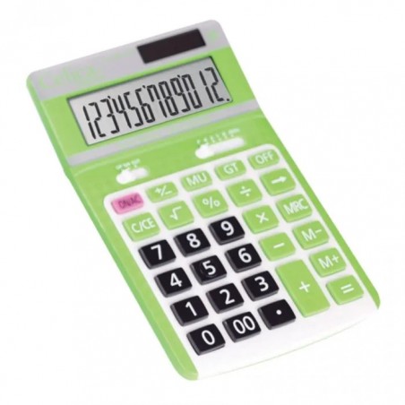 CALCULADORA D/ESCRITORIO CELICA CA2697GN SOL/BAT 12DIG 56180